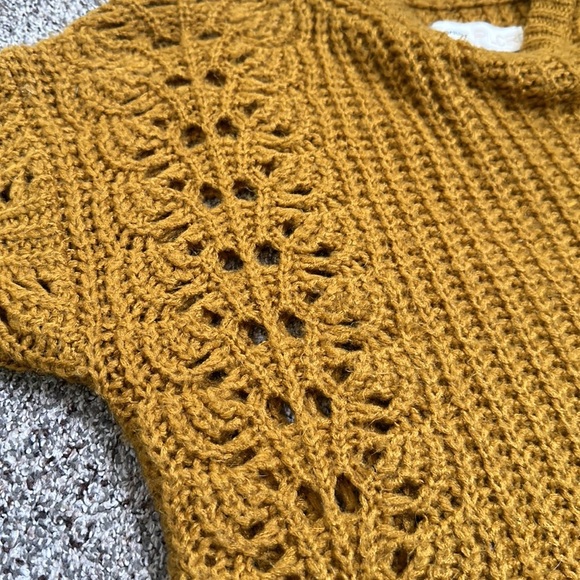 Anthropology pilcro mustard sweater size XS - Picture 14 of 16